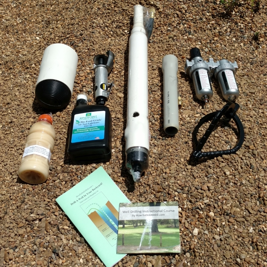 Drilling A Well In Your Backyard - COMPLETE Ready-To-Drill Kit! Drilling A Well In Your Backyard - COMPLETE Ready-To-Drill Kit!